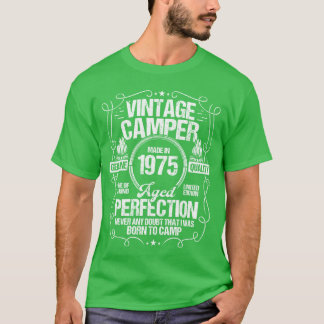1975 Camper Berge Scout Pfadfinder Camping 1975 T-Shirt