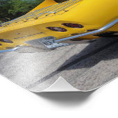 1975 Corvette Stingray Designer Fotodruck (Ecke)