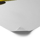 1975 Corvette Stingray Sports Car Poster (Ecke)