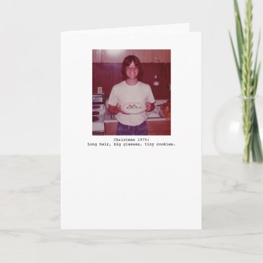 1975 Feiertags-Gruß-Karte Feiertagskarte (Vorderseite)