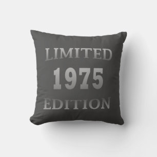 1975 geboren Geburtstagsgeschenk Kissen