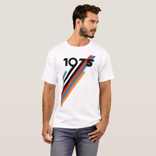 1975 Geburtstags-T - Shirt (Vorne ganz)