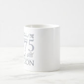 1975 Limited Edition 50. Geburtstag Kaffeetasse (Mittel)
