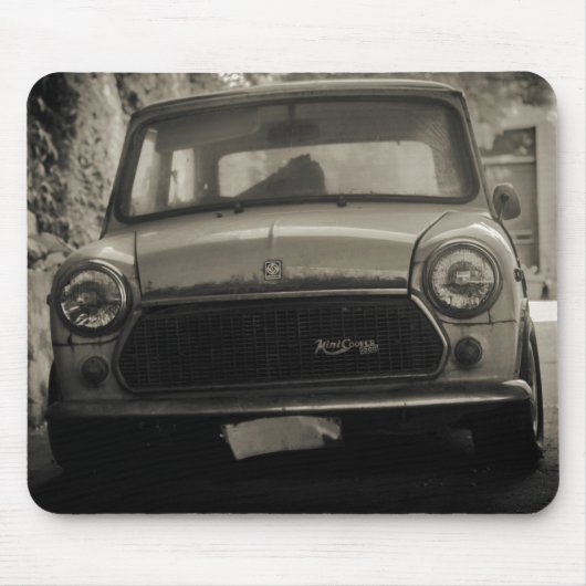1975 Old Mini Cooper 1300 Mousepad (Vorne)