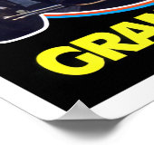 1975 Rennwagen des Long Beach Grand Prix Poster (Ecke)