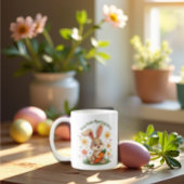1975 Retro Spring Bunny coffee Tasse