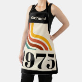 1975 Retro-Streifen Geschenk zum 50. Geburtstag Schürze (InSitu)