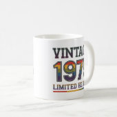 1975 Vintage Kaffee-Tasse Kaffeetasse (VorderseiteRechts)