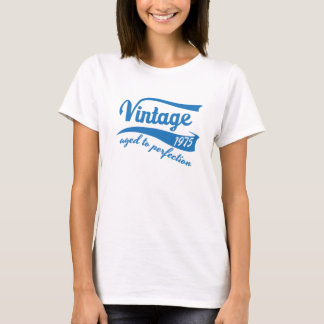 1975 Vintage zum perfekten Altern gereift Geschenk T-Shirt