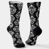 1976 50th Birthday Vintage Aged to perfection Socken (Gewinkelt)