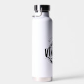 1976 50th Birthday Vintage Aged to perfection Trinkflasche (Rechts)