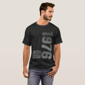 1976 Born Birthday T-Shirt (Vorne ganz)