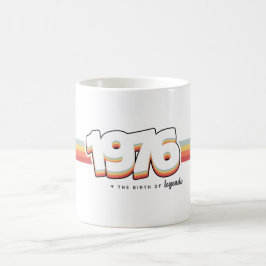 1976 Die Geburt von Legenden Kaffeetasse