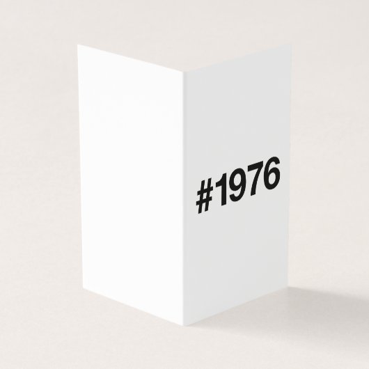 1976 Hashtag 49 Jahre Geburtstag (Vorderseite)