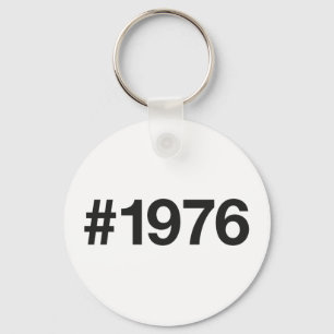 1976 Hashtag 49 Jahre Geburtstag Schlüsselanhänger