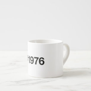 1976 Hashtag 50. Geburtstag 50 Jahre Espressotasse