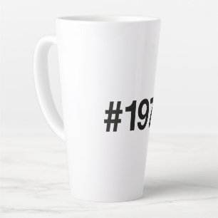 1976 Hashtag 50. Geburtstag 50 Jahre Milchtasse