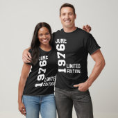 1976 June Happy Birthday Party T-Shirt (Unisex)