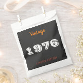 1976 Limited Edition 50th Birthday – Vintage Party Geschenktütchen (Ausgeschnitten)