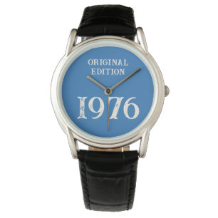 1976 Original Edition auf ozeanblau Armbanduhr