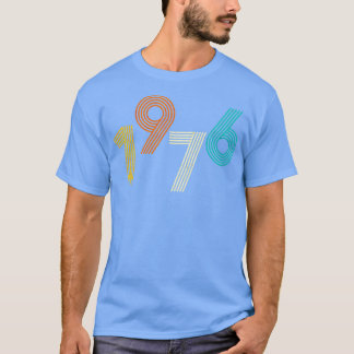 1976 Retro-Geburtstag Vintag T-Shirt