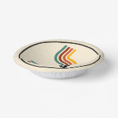 1976 Retro Vintage Poster Geburtstag oder Wiederse Pappteller (Gewinkelt)