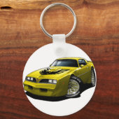 1977-78 Trans Am Gelben Schlüsselanhänger (Vorderseite)