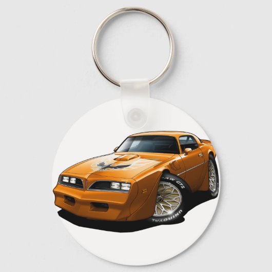 1977-78 Trans Am Orange Schlüsselanhänger (Vorderseite)
