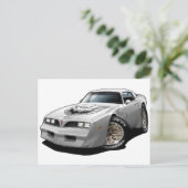 1977-78 Trans Am White Postkarte (Stehend Vorderseite)