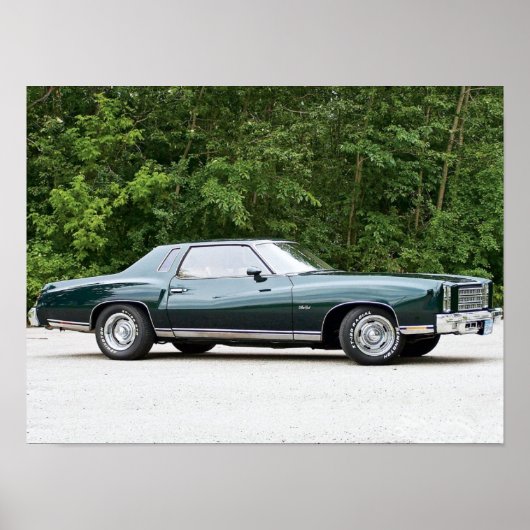 1977 Chevrolet/Chevrolet Monte Carlo Poster (Vorne)