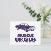 1977 Chevrolet El Camino Postkarte (Stehend Vorderseite)