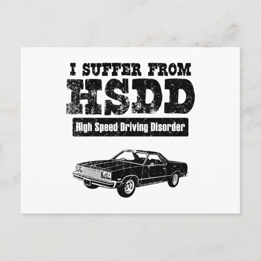 1977 Chevrolet El Camino Postkarte (Vorderseite)