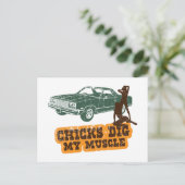 1977 Chevrolet El Camino Postkarte (Stehend Vorderseite)