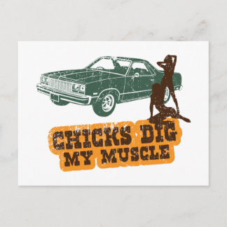 1977 Chevrolet El Camino Postkarte