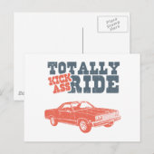 1977 Chevrolet El Camino Postkarte (Vorne/Hinten)