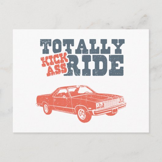 1977 Chevrolet El Camino Postkarte (Vorderseite)