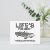 1977 Chevrolet El Camino Postkarte (Stehend Vorderseite)