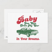 1977 Chevrolet El Camino Postkarte (Vorne/Hinten)