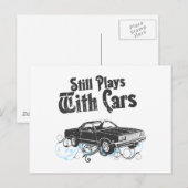 1977 Chevrolet El Camino Postkarte (Vorne/Hinten)