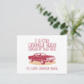 1977 Chevrolet El Camino Postkarte (Stehend Vorderseite)