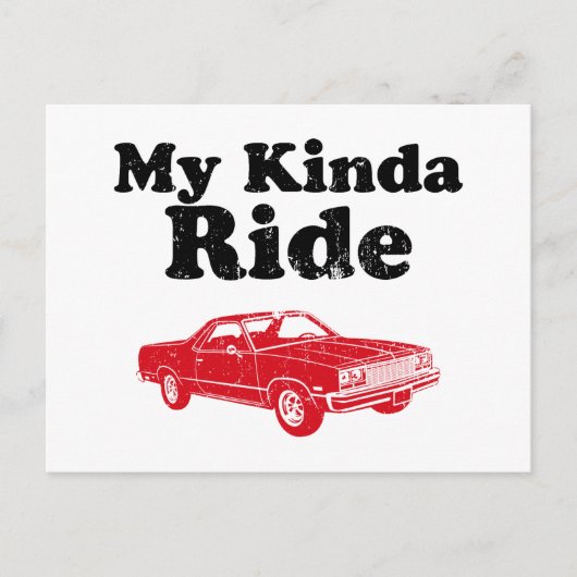 1977 Chevrolet El Camino Postkarte (Vorderseite)