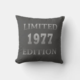 1977 geboren Geburtstagsgeschenk Kissen