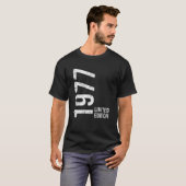 1977 Geburtsjahr Wird 49 Vintage-Feier T-Shirt (Vorne ganz)