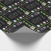 1977 Geburtstagsjahr Trivia Geschenkpapier (Ecke)