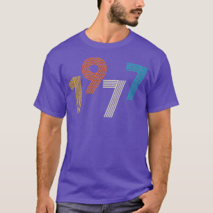 1977 Retro-Geburtstag Vintag T-Shirt