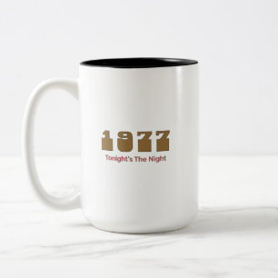 1977 Top-Song, Tonight's The Night Zweifarbige Tasse
