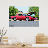 1977 Trans Am Poster (Küche)