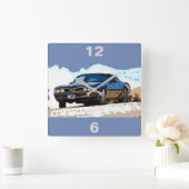 1977 TRANS QUADRATISCHE WANDUHR (Zuhause)