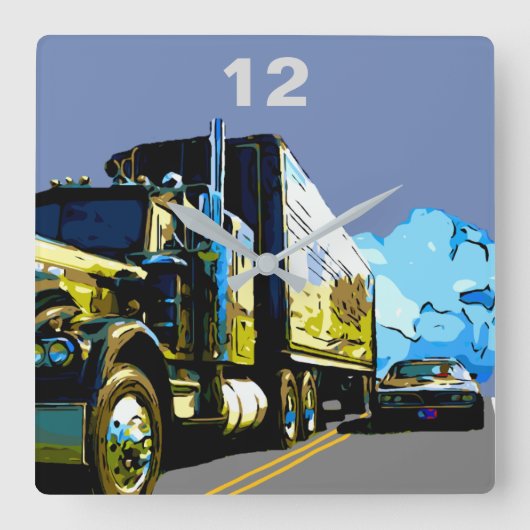 1977 TRANS QUADRATISCHE WANDUHR (Vorderseite)