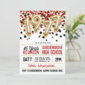 1977 Uni-Wiedersehen Einladung (Stehend Vorderseite)